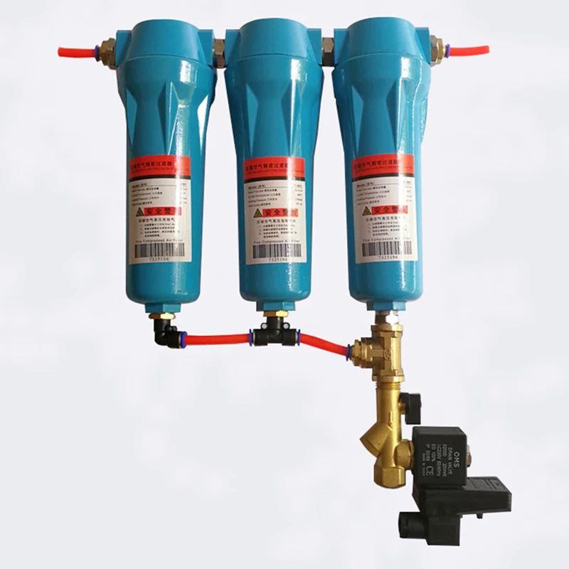 Water Separator 015 for Oil Air Compressor High efficient Industrial Compressed Air Precision Filter Dryer 015Q 015P 015S 015C