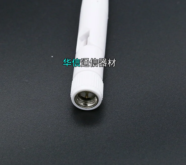 Lora 433mhz Omnidirectional wireless module small folding glue stick antenna 3dbi gain SMA male inner needle white 11cm length