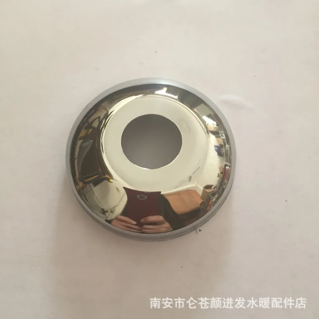 Stainless steel 201 polished plating 16mm inner diameter low urine flush valve decorative cover kitchen and bathroom accessories