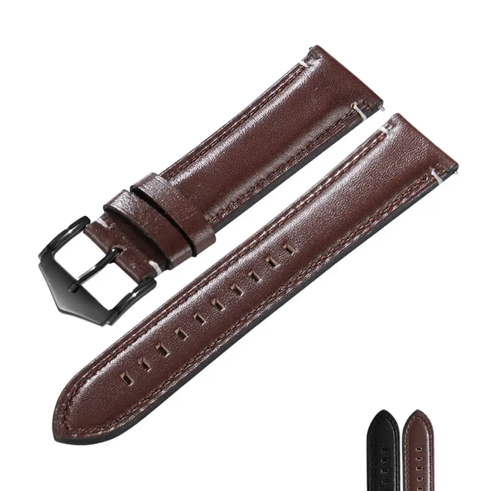 

22mm Leather Watchband for Fossil watch strap Quick Release Watch Band Replacement Watch Strap watch accessories