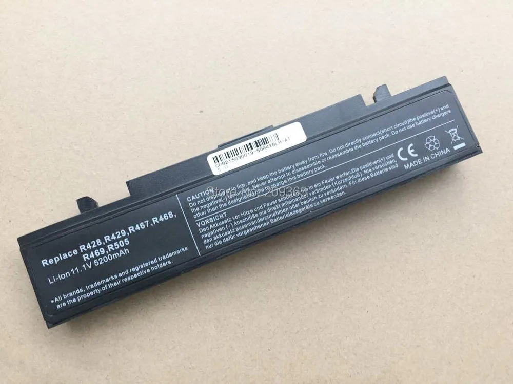 NEW Laptop battery for Samsung RV510 RV511 RV515 RV711 AA-PB9NS6B AA-PB9NC6W AA-PB9NC5B Black