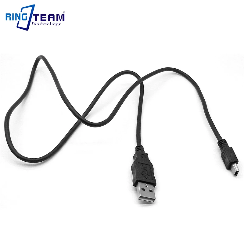 USB to Mini USB Cable for Canon Camera EOS EOS-1D Mark IV III EOS-1Ds EOS-1D C X EOS 5D2 5D3 5D4 EOS 6D Rebel XS (Silver)