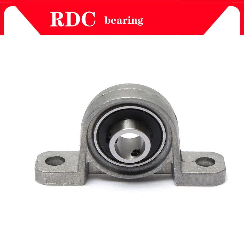 

1Pcs KP08 8mm p08 High quality insert bearing shaft support Spherical roller zinc alloy mounted bearings pillow block housing