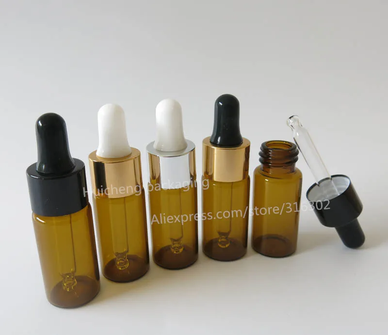 300x10 ml Amber Empty Glass น้ำมันขวด Dropper 10cc สีน้ำตาลแก้ว E-liquid Dropper ขวดคอนเทนเนอร์