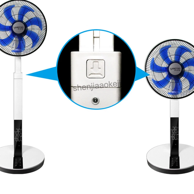 220v Intelligente stille fernbedienung fan Haushalt desktop DC frequenz umwandlung power-saving boden fan stumm Elektrische fans
