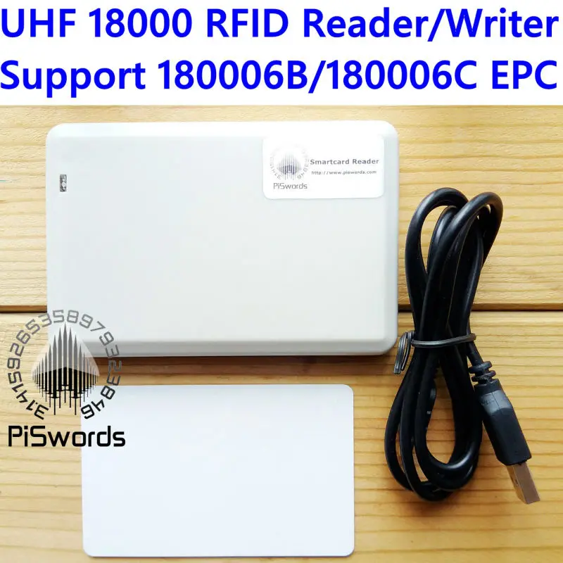 ISO18000 860Mhz~960Mhz UHF RFID ISO 18000 6C 6B Reader writer for 18000-6B 18000-6C copier cloner EPC GEN2 with SDK Development