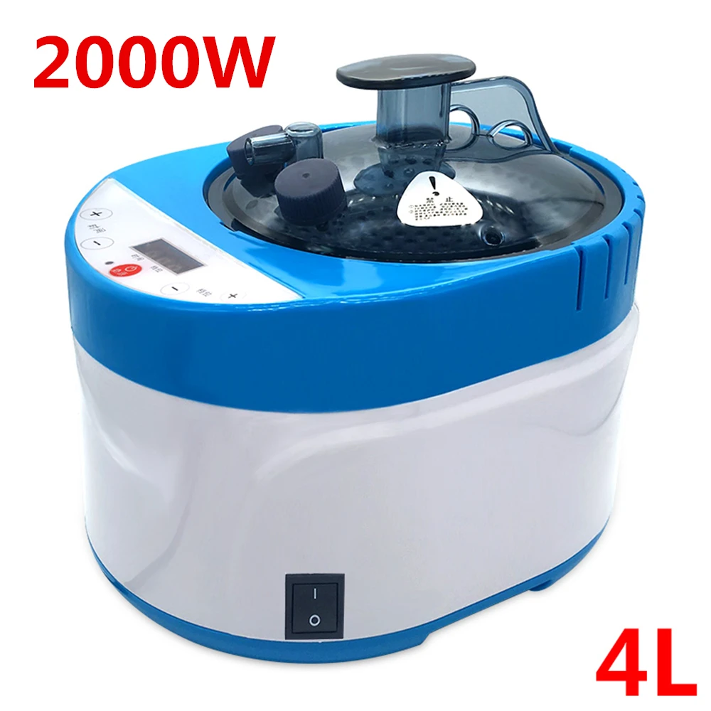 Sauna Generator 4L 2000W Touch Screen Switch New Steamer Pot For Accessories Larger Capacity