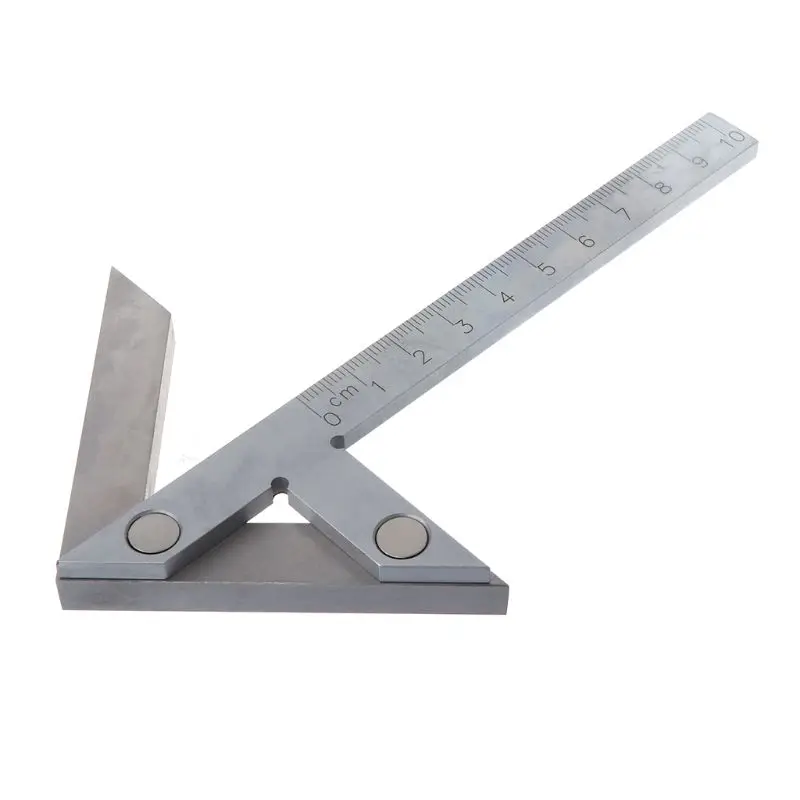 

OOTDTY 100*70mm Center Finding Gauge Center Marking Gauge Marking Vernier Caliper gauge Center Measurement Caliper Tool