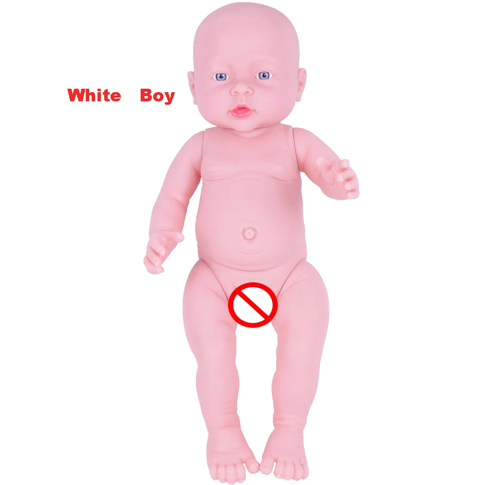 41cm 16 Inch Newborn Baby Reborn Doll Soft Silicone Reborn Doll Toy For 3-7 Boy Girl Doll Children Kids Birthday Christmas Gift