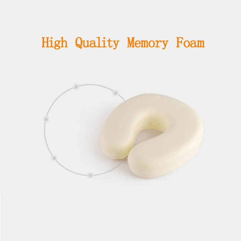 Travel Soft Pillows Headrest Car Flight Nursing Pillow Neck U-Shape U Shaped pillow Cushion pillows Memory Foam free shipping