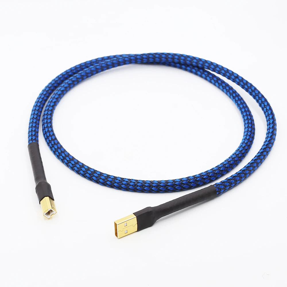 

Hifi USB Cable High Quality Type A to Type B Hifi Data Cable