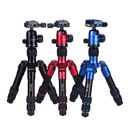 Lightweight Camera Tripod Compact Carbon fiber Tripod Desktop Mini Tripod with Ball Head for Canon Nikon DSLR Cameras iPhone