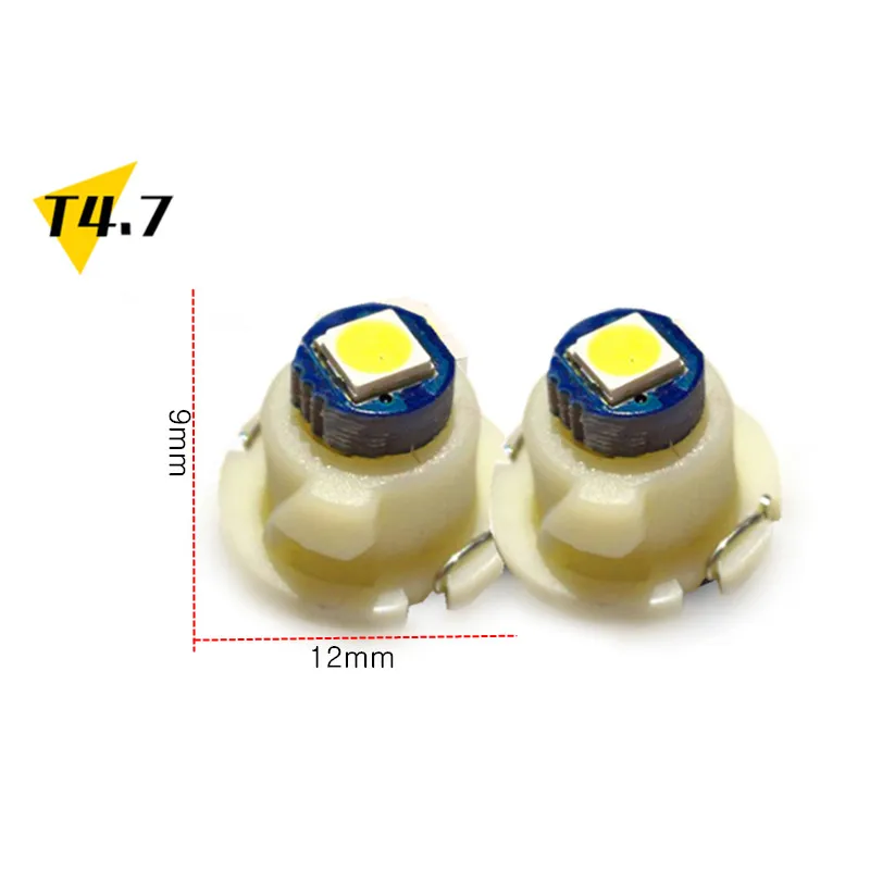 10x T3 T4.2  LED 3030 SMD Car Cluster Gauges Dashboard White Ice Blue Red Pink Green Red Instruments Panel Light Neo Wedge Bulbs