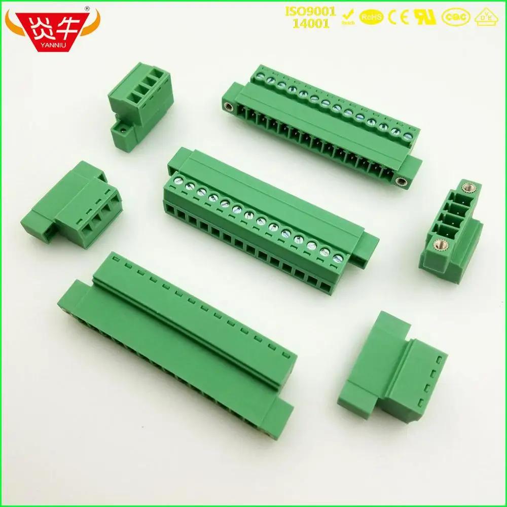 50Pcs KF2EDGRKP 3.81mm 2P ~ 12P PCB PLUG-IN TERMINAL BlOCKS 15EDGKRP  2PIN ~ 12PIN IMC 1,5/ 2-STGF-3,81 - 1858031 PHOENIX DEGSON