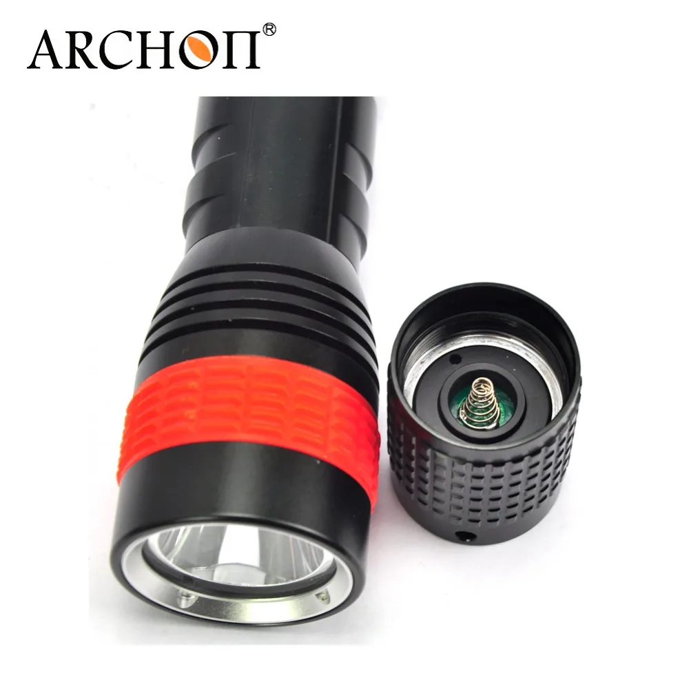 ARCHON G6 waterproof IP68 650 lumens cheap diving flashlight