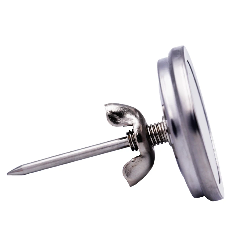 Hàng Mới Về Nấu Inox Nhiệt Kế Lò Nướng Sữa BBQ Thịt Thực Phẩm Đồng Hồ Đo Đồng Hồ Đo Nhiệt Độ Máy 20%