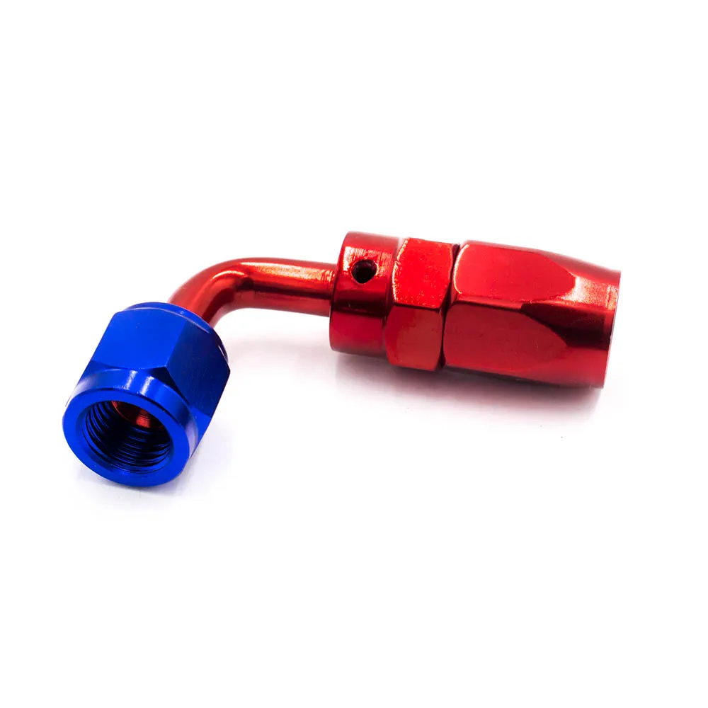 High Performance Fitting AN04 Aluminum Fittings 90 Degree Oil/Fuel/Swivel hose fittings Swivel Hose End Fitting TT100351