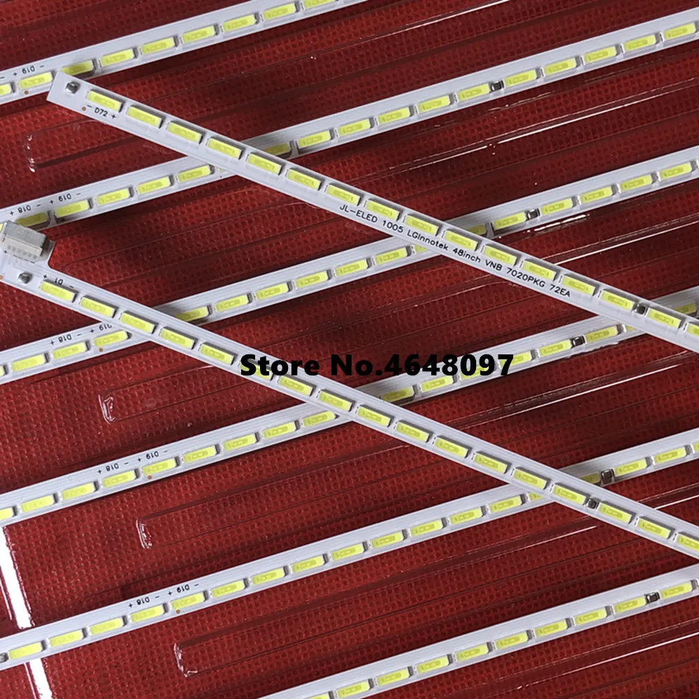 2pcs 606mm LED Backlight strip 72 Lamp For LG lnnotek 48