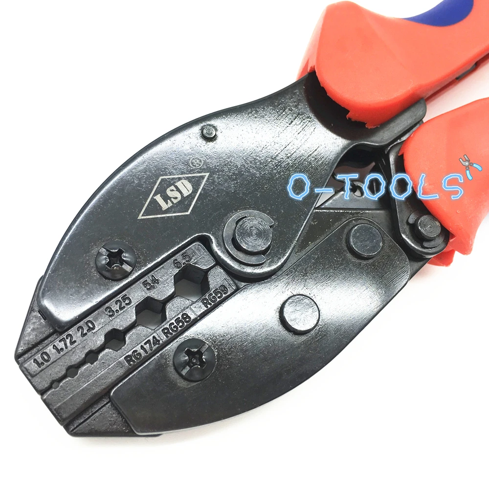 RG58 RG62 RG59 crimping pliers BNC connector crimping Tool for press coaxial cable connector LY-02H1 hand crimper tool