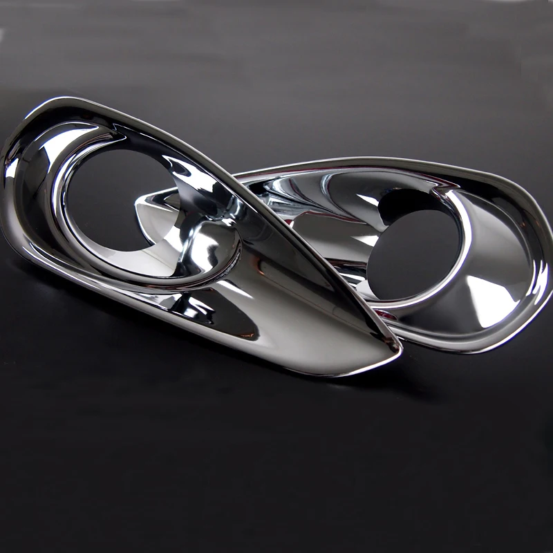 For 2013-2020 Toyota Harrier Avu65W/ZSU60W/65W front fog light covers car accessorie made of chrome-plated ABS scratch-resistant