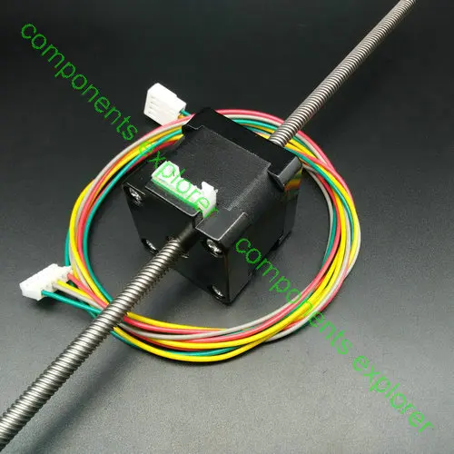 Stepper Motor,Nema14 Non-captive Linear Stepper Motor,300mm Leasscrew