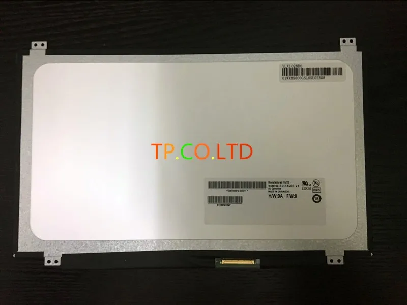 

LCD LED 11.6" Slim Screen top & bottom brackets Glossy B116XW03 V.2 B116XTN04.0 LP116WH2-TLA1 N116BGE-L41 FOR ACER 722 AO722