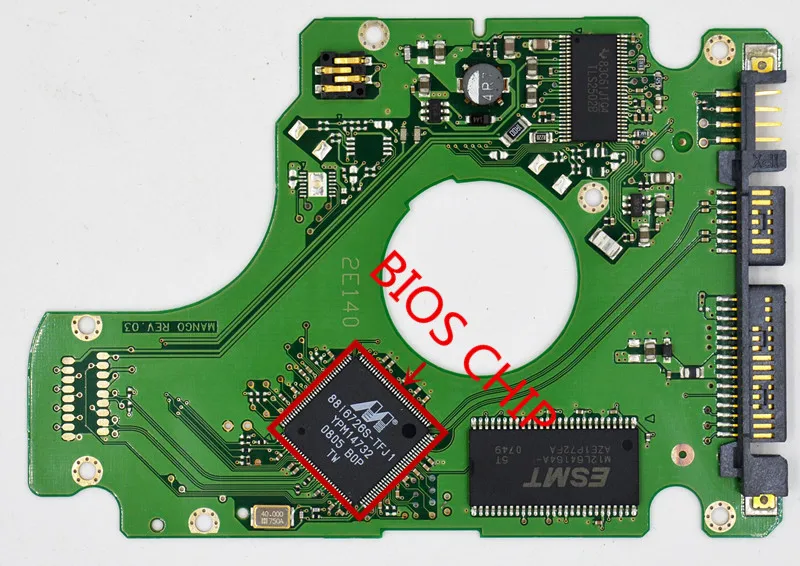 BF41-00157A HM160HI, HM121HI, HM250JI / SA notebook hard disk circuit board number : BF41-00157A MANGO_REV.03