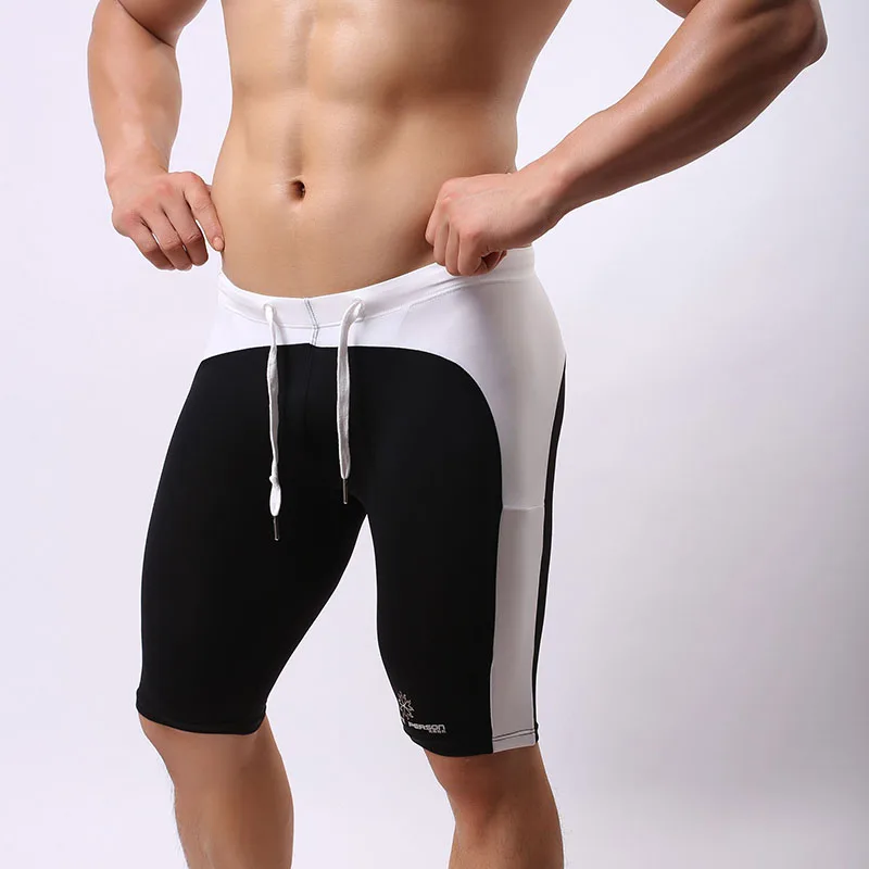 BRAVE PERSON Brand Mens Tight Beach Shorts Bathing Short Super Soft Fitness Man Bermudas Board Sweatpants Boardshorts Beachwear