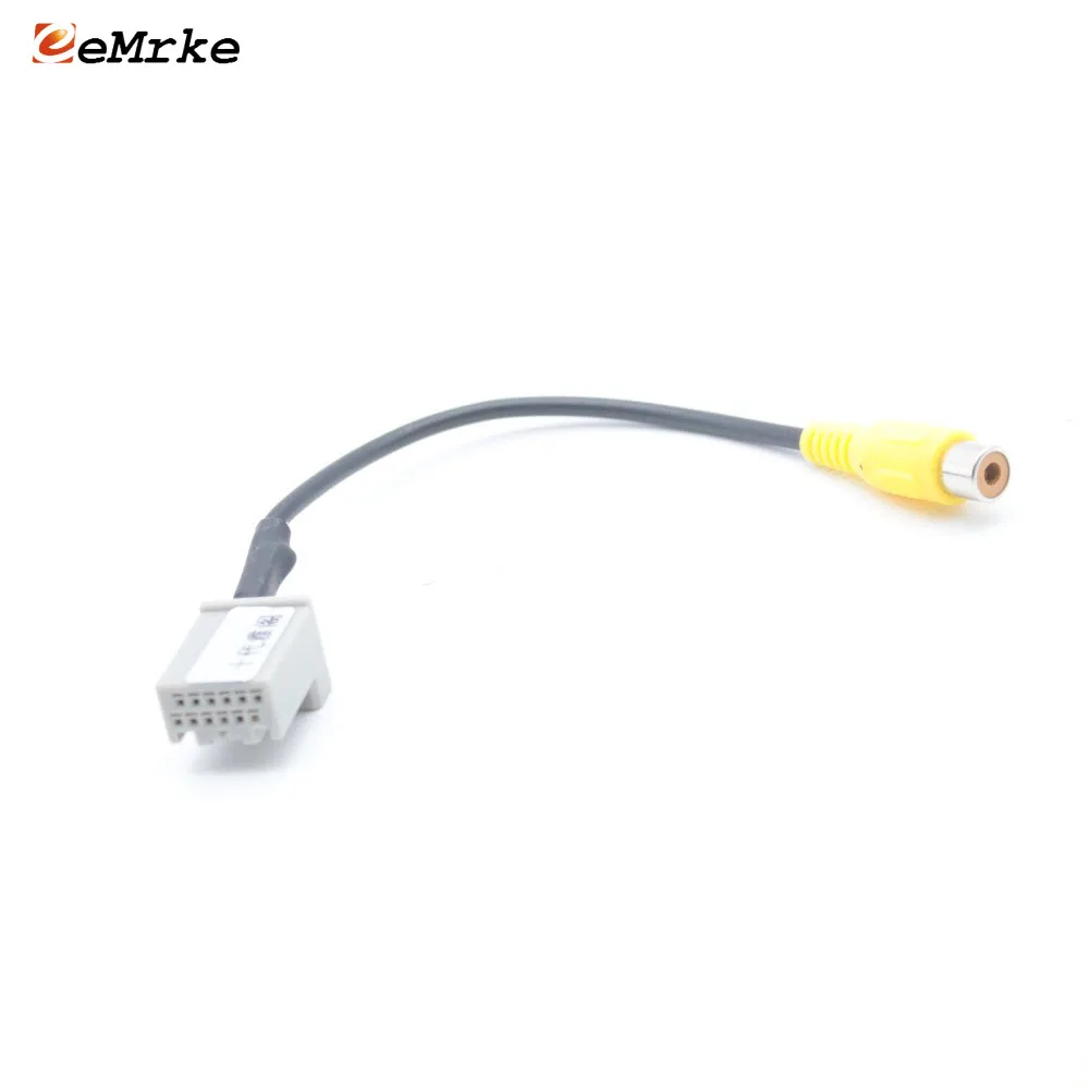 

EEMRKE Car Rearview Camera Adapter Connector Wire for Honda Inspire 2018 Sixth Gen. Upgrade Screen Display Video Input RCA Cable