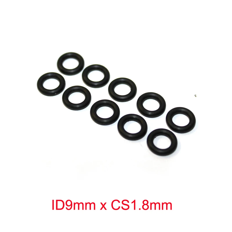 

ID9mm x CS1.8mm Nitrile Rubber NBR O Rings Oil Seals Gasket Grommet