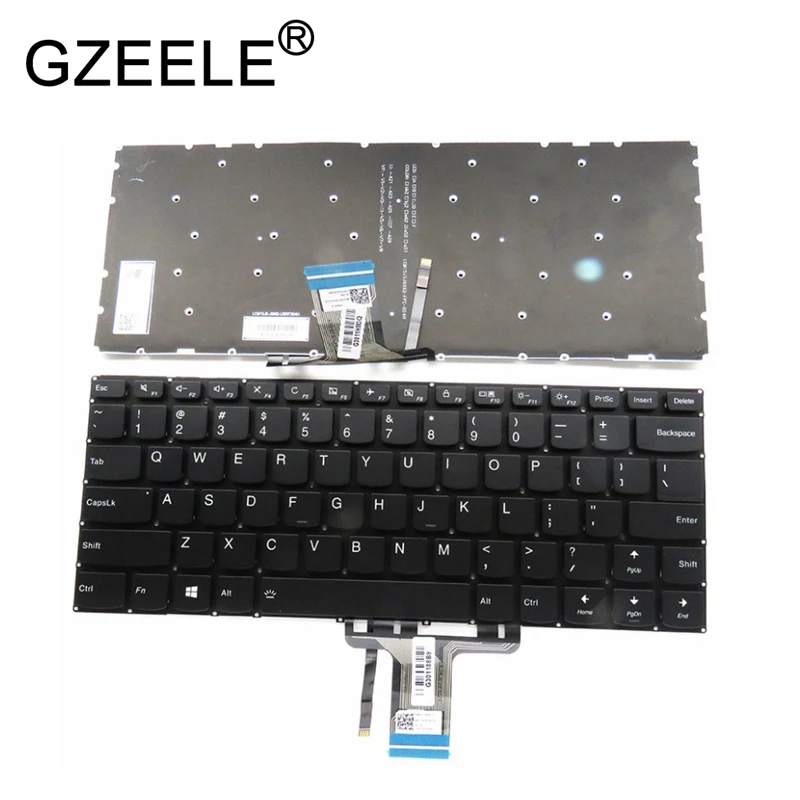 

GZEELE New For Lenovo 510s-14isk 510s-14ikb 310S-14 310S-14ISK 310s-14ast 310s-14ikb 710S-14 English laptop Keyboard US Backlit