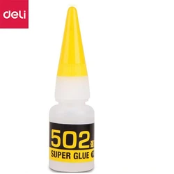 1PCS Deli 7144 super glue 502 quick-drying glue metal plastic ceramic strong sticking fixed glue 15 seconds fast dry glue