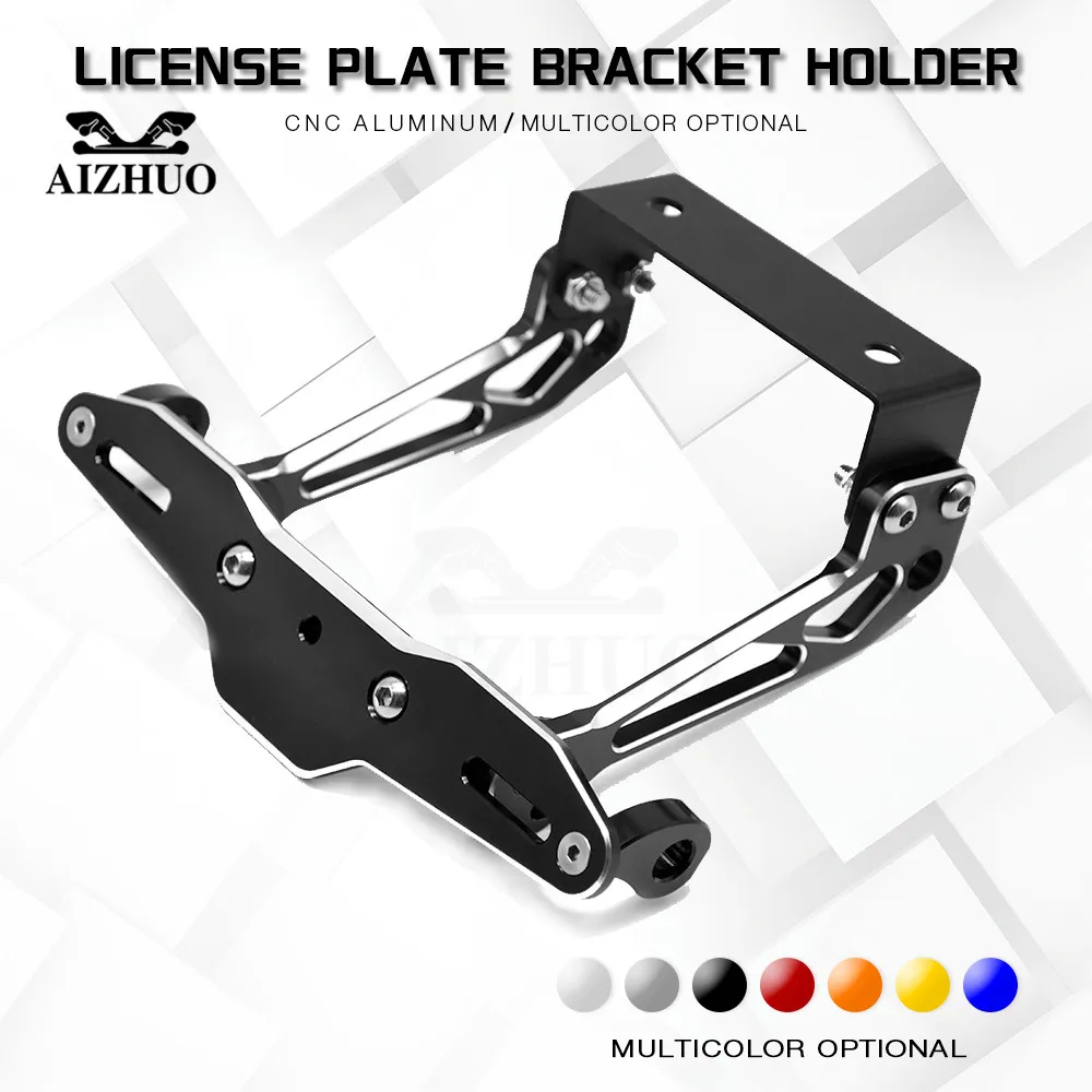 Motorcycle License Plate Bracket Holder License Plate Bracket For Honda CB 599 400 CBR 600 F2 F3 F4 F4i 250 VTR 250 MSX PCX125