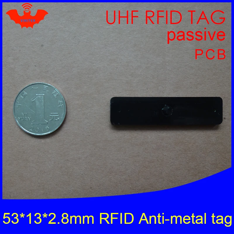 

UHF RFID Метка 915 МГц 868 МГц Alien Higgs3 EPCC1G2 6C 53*13*2,8 мм управление фиксированными активами PCB смарт-карта пассивные RFID метки