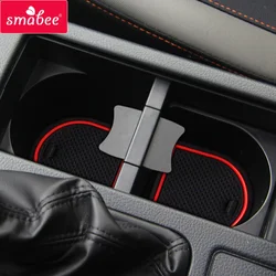 smabee Anti-Slip Gate Slot Pad for SUBARU XV 2012 - 2014 Interior Accessories Rubber Door Groove Mat Cup Holder Non-Slip Mats