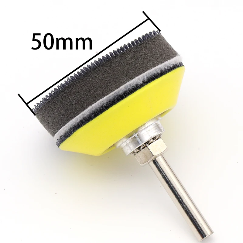 100pcs 2 inch 80-3000 Grit Round Self Adhesive Sandpaper +1pcs 6mm shank Disc Sand Sheets Sanding Disk for Sander Abrasive Tools