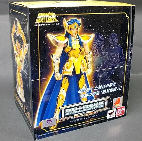 

New Model toys Saint Seiya Cloth Myth Gold Ex 2.0 Aquarius Camus Action Figure toy Bandai collector