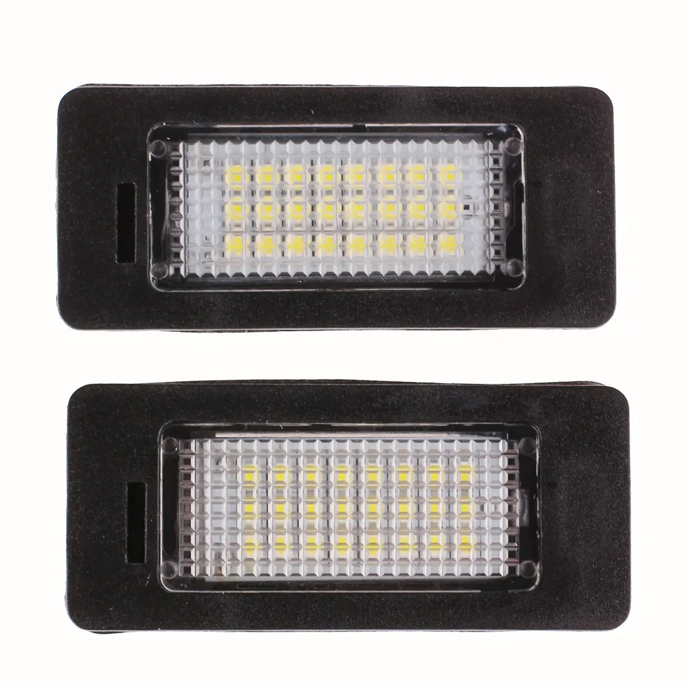 

2pcs/lot white Error Free Led License Plate Light For BMW E91 E92 E93 M3 E39 M5 E82 E88 E90 E90N E60 E60N E61 E70 X5 E71 E72 X6