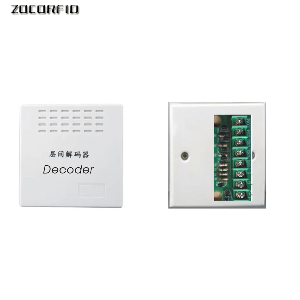 Free shipping DIY RFID access control system +doorphone Building intercom system +2 doorphone+ decoder+10pcs RFID cards