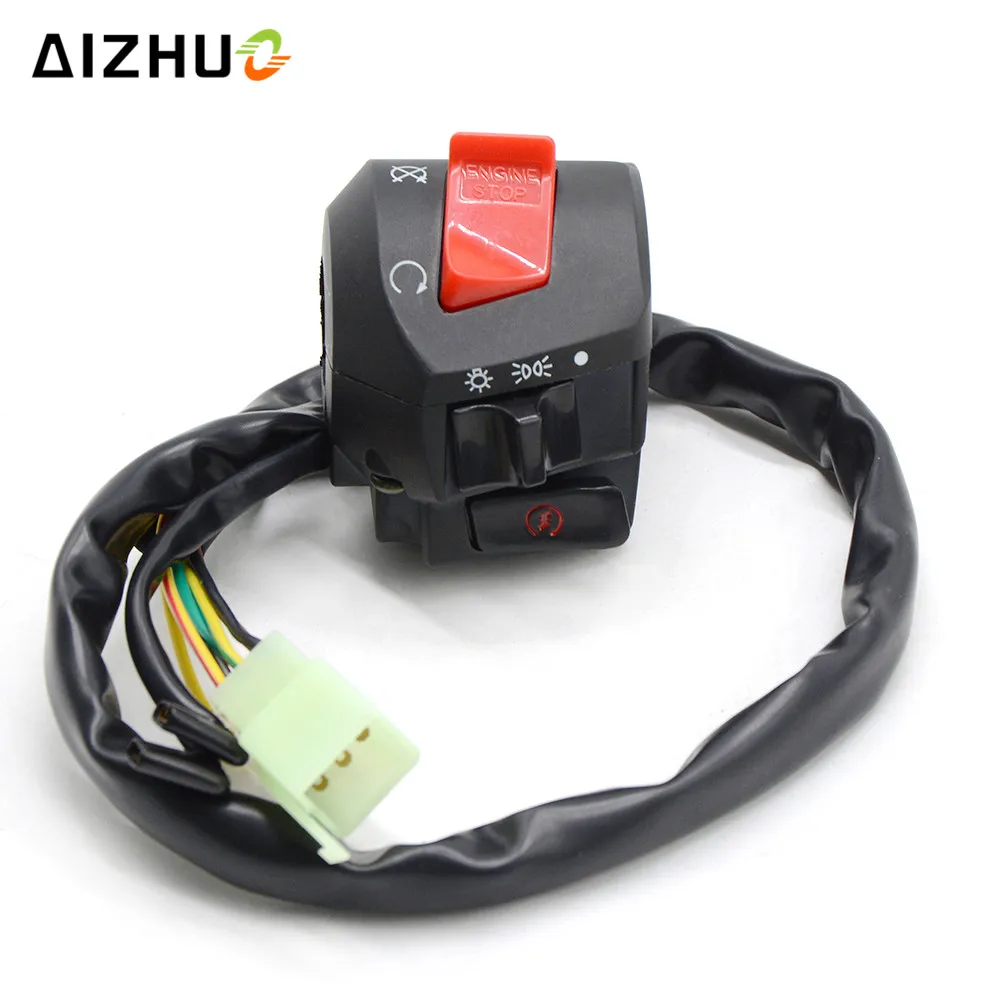 Motorcycle Switches Horn Handlebar Button Turn Signal Electric Fog Lamp Light Start For HONDA MSX 125 PCX 125 CB400 1992-1998