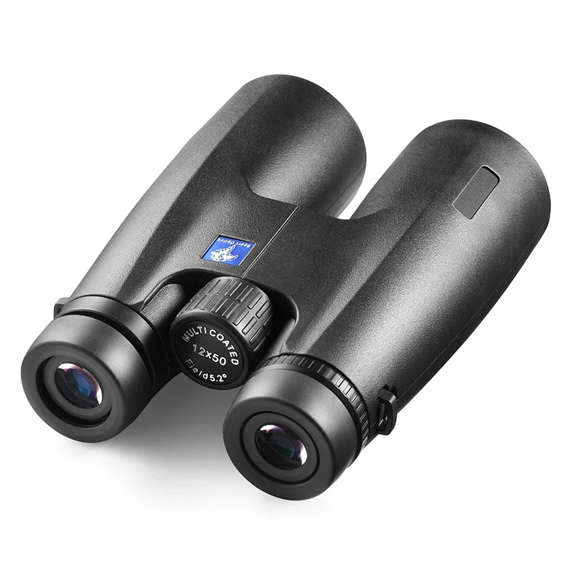 Imagem -04 - Telescópio Binocular Preto Compacto 12x50 hd à Prova Dágua Visão Noturna Portátil Acampamento Caça Observação de Pássaros Binóculos