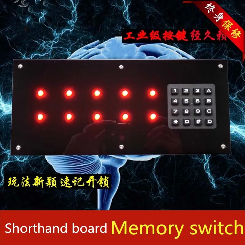 

memory teamwork game props intelligence machine Time memory shorthand panel organ Takagism game real life room escape game