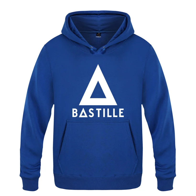 Rock BASTILLE Hoodies Men Hip Hop Fleece Long Sleeve Pullover Sweatshirt Winter Skate Tracksuit Hooded Coat Moleton Masculino