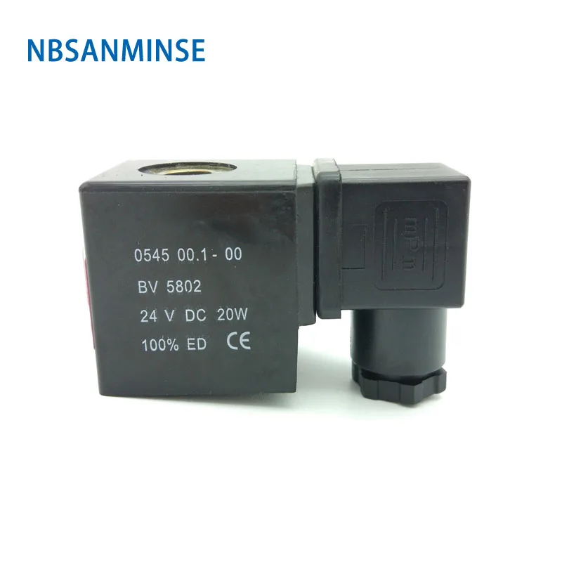 1PC 0543/0545 Pneumatic Control Air Electrical Solenoid Valve Coil Led DC12V DC24V AC110V AC220V For VX2120 PU225 NBSANMINSE