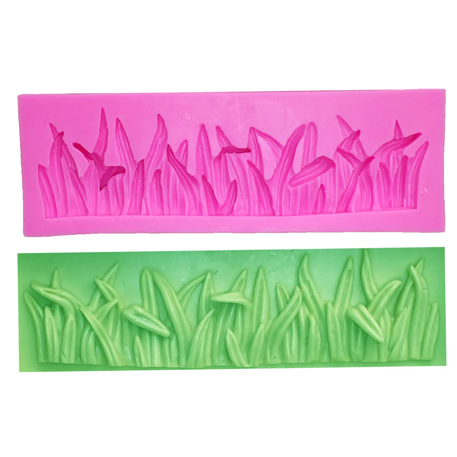 

M0467 Grass Shape Cake Decorative Silicone Mold Fondant Cookie Chocolate Mould Candy Cake Molds DIY Baking Tools