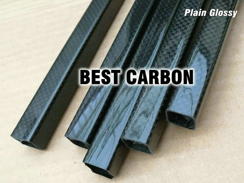 

Free Shipping 15mm x 13mm x 498mm Length Square High Quality 3K Carbon Fiber Fabric Wound/Winded/Woven Tube Carbon Tail Boom