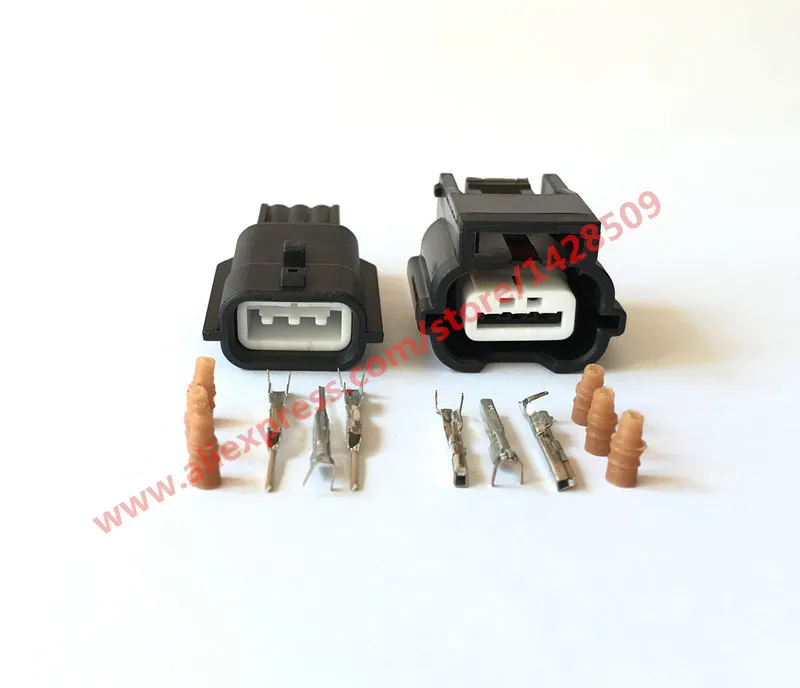 1 Set 3 Pin Waterproof Male Female Electrical Wire Connector For 7283-8852-30 7282-8852-30 Car Plug