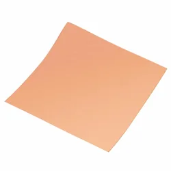 1pc 99.9% Pure Copper Cu Sheet Foil Thin Metal Copper Plate Roll 0.1mmx100mmx100mm