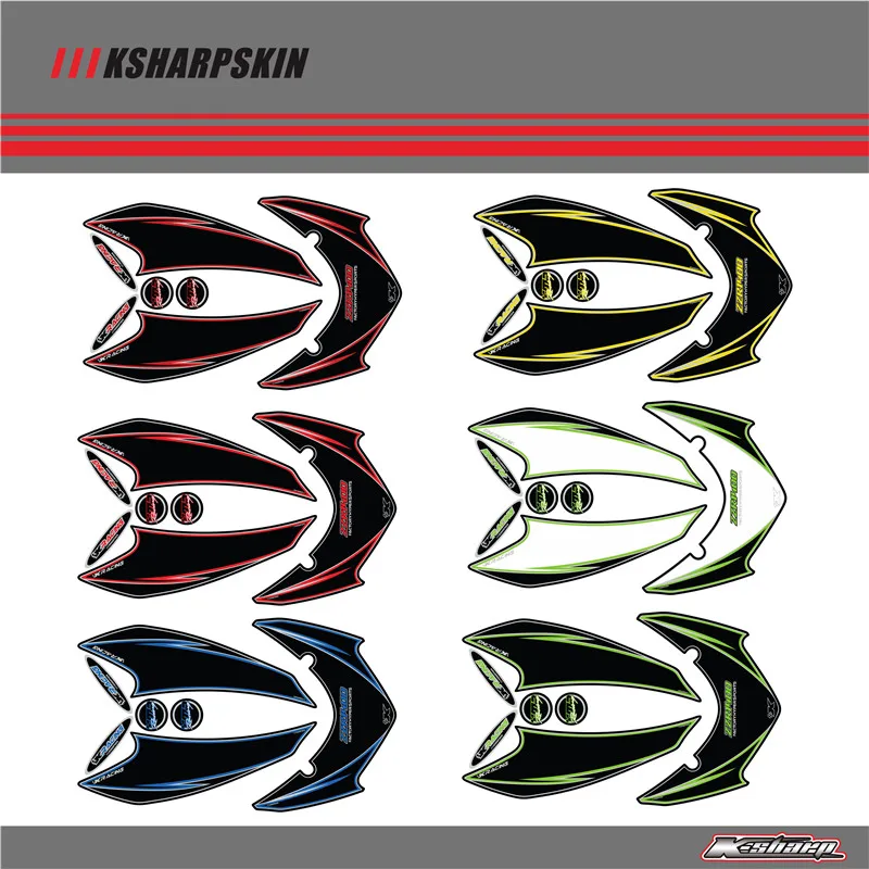 

Front Fairing Motor Number Board 3D Gel Protector for KAWASAKI ZZR1400 06-11 ZZR1 400 06 07 08 09 10 11