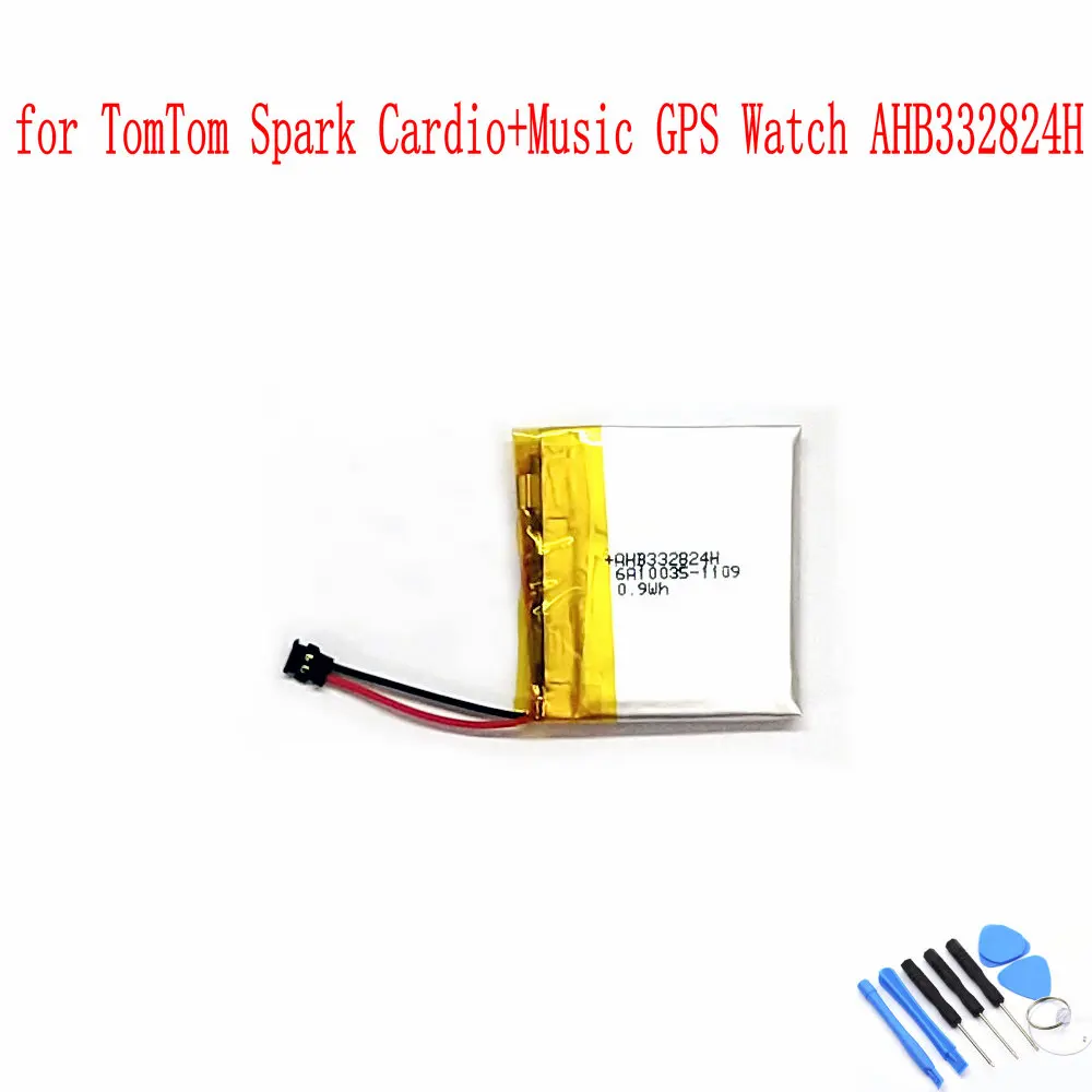 

Original AHB332824H 0.9WH Battery For TomTom Spark Cardio+Music GPS Watch AHB332824HPS